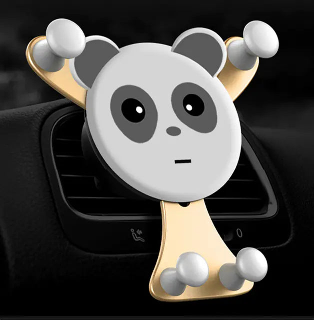 Panda Car Air Vent Phone Holder