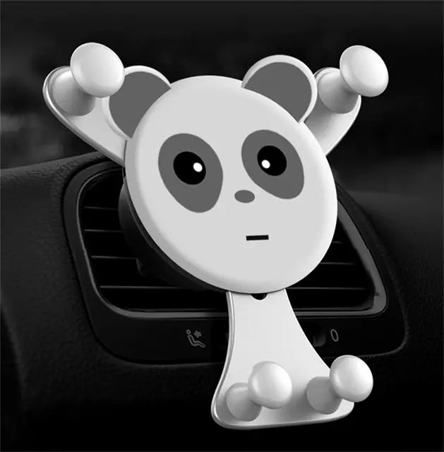 Panda Car Air Vent Phone Holder